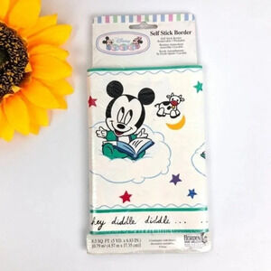 NEW  Border Disney Babies Mickey Mouse Vtg 1993,